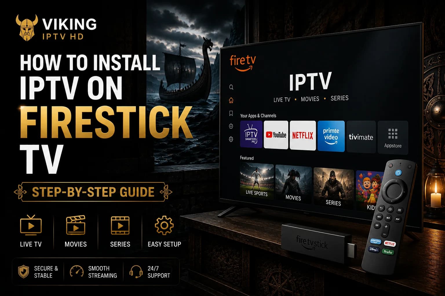 Fire TV Stick IPTV setup guide